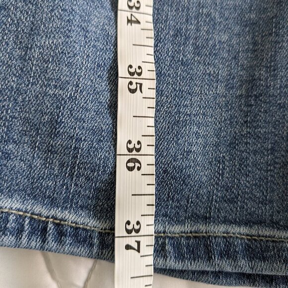 NYDJ Alina Leggings Womens 16 Side Detail Embroidery Denim Ankle Jeans - Picture 16 of 16